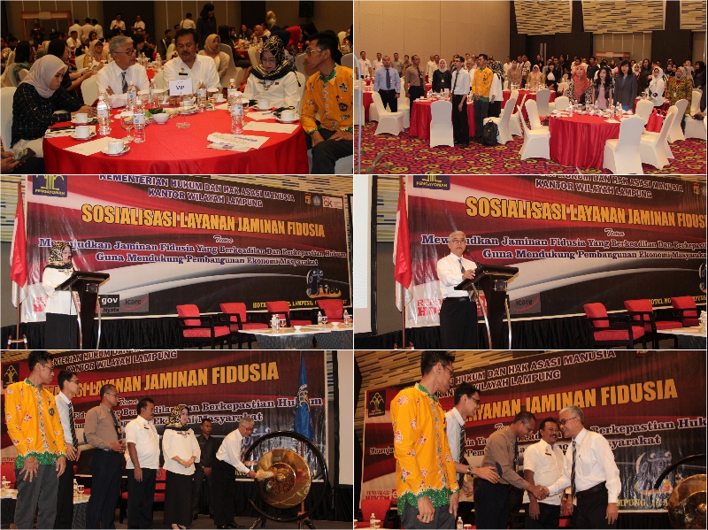 Sosialisasi Fidusia Kemenkumham Lampung