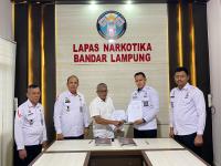 Penuhi Hak Warga Binaan, Lapas Narkotika Bandar Lampung Teken MoU Pengadaan BAMA