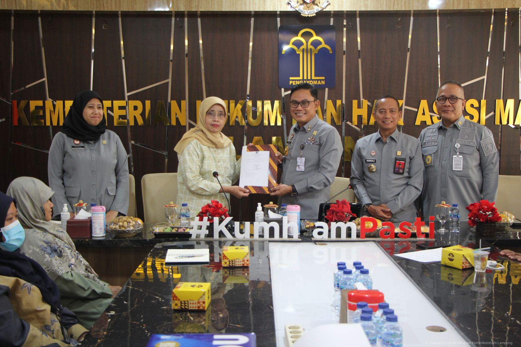 Kanwil Kemenkumham Lampung Ikuti Entry Meeting Pemeriksaan Interim Laporan Keuangan 2024 Oleh BPK RI