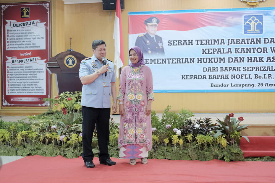 Sertijab Kemenkumham Lampung 06